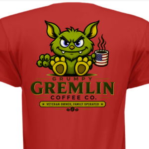 Red Grumpy Gremlin Shirt