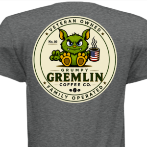 Gray Grumpy Gremlin Shirt